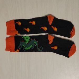 Dragon Fire Knee High socks